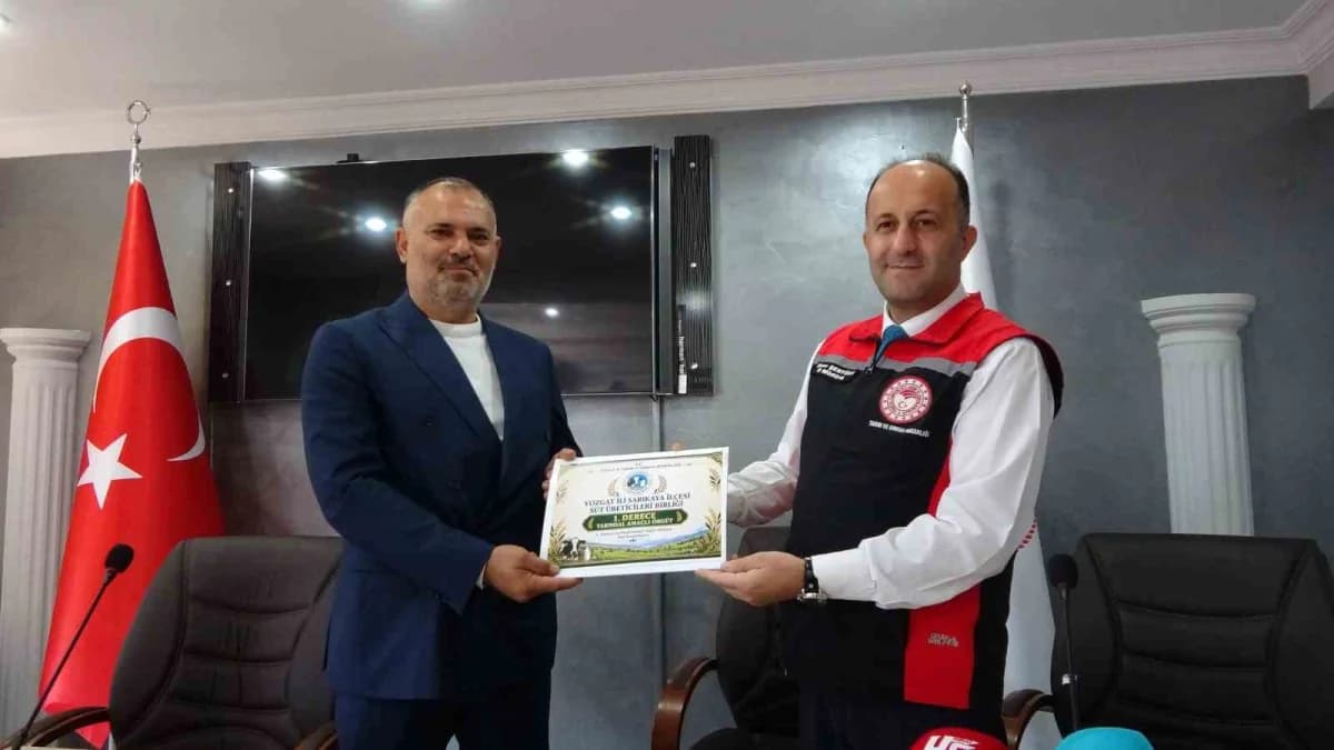 Yozgat’ta birinci derece tarımsal örgüt sayısı ikiye yükseldi.-(Sarıkaya Süt Üreticileri Birliği Baş