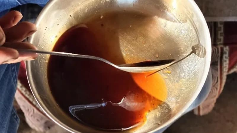 Yozgat'ın Saraykent ilçesine bağlı Atalan Mahallesi'nde pekmez yapım telaşı başladı