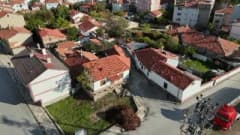 Yozgat Şehit Abdi Duyar Sokak’ta tarihi doku koruma kapsamında yenilenmiş sokak ve cepheler