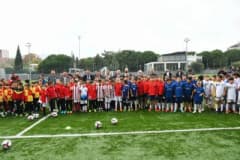 Yunusemre’de 29 Ekim futbol turnuvasında minik futbolcular mücadele ediyor
