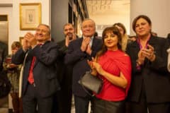 Gazi Osman Paşa Yalısı’nda Zamansız albüm lansmanından bir kare