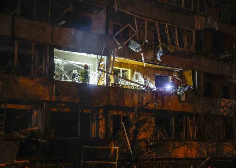 Apartmana yönelik füze saldırısında 2 kişi hayatını kaybetti, 21 kişi yaralandı