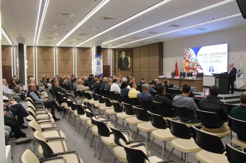 Aydın Ticaret Borsası’nın ev sahipliğinde gerçekleştirilen toplantıda ‘sarı altın’ olarak bilinen Ze