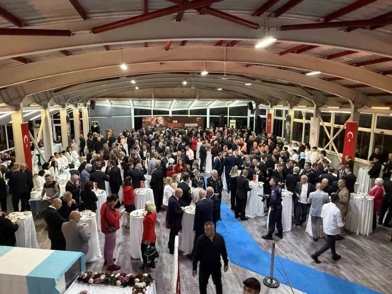 Zonguldak’ta 29 Ekim Cumhuriyet Bayramı resepsiyonu düzenlendi