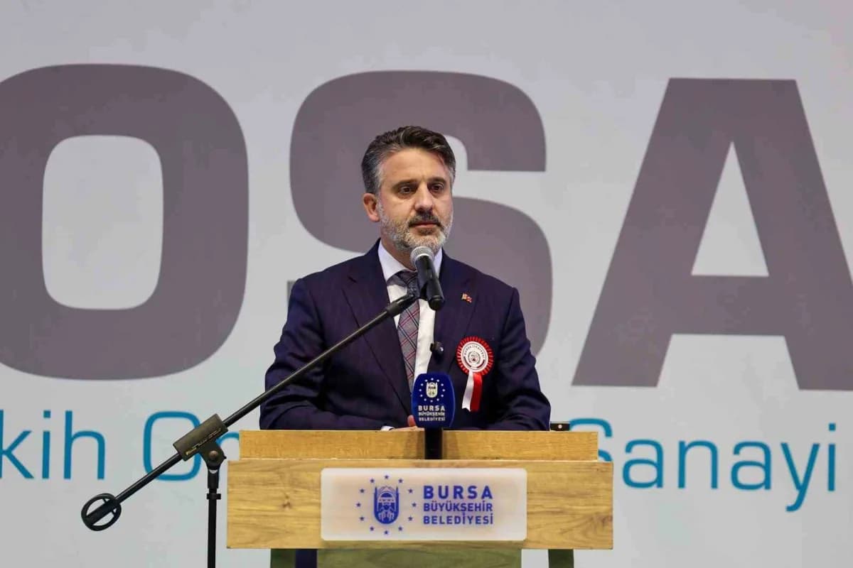 Bursa Barakfakih OSB’de açılan 32’nci itfaiye istasyonundan görünüm ve itfaiye araçları