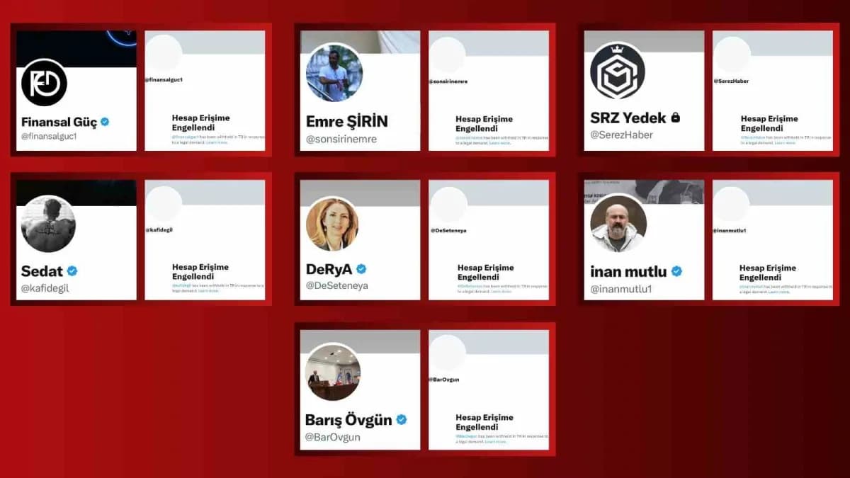 Dezenformasyon paylaşımları nedeniyle erişim engeli getirilen sosyal medya hesaplarıyla ilgili açıklama