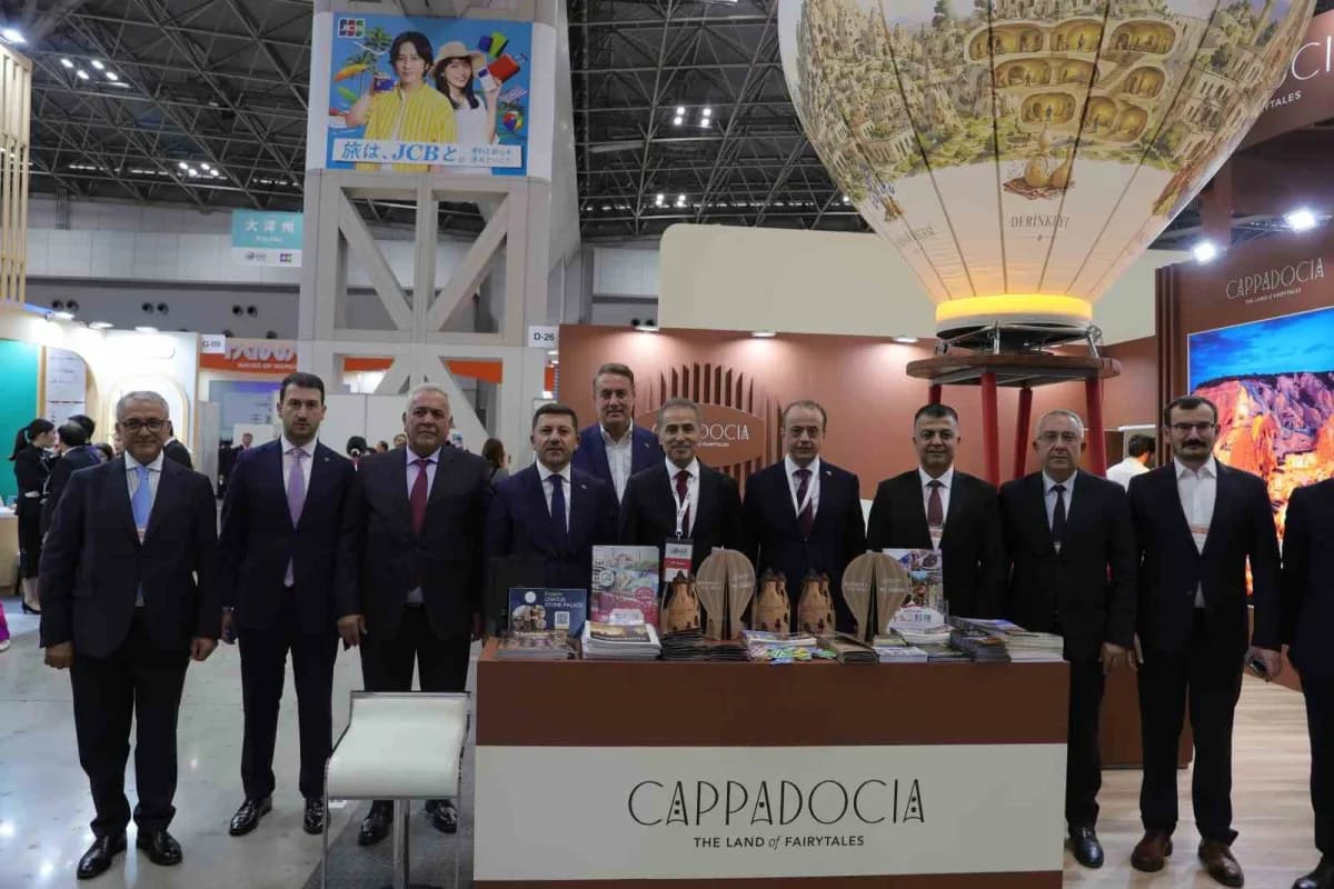 Japonya Turizm Expo 2026'da Kapadokya standı ziyaretçiler tarafından ilgi görüyor