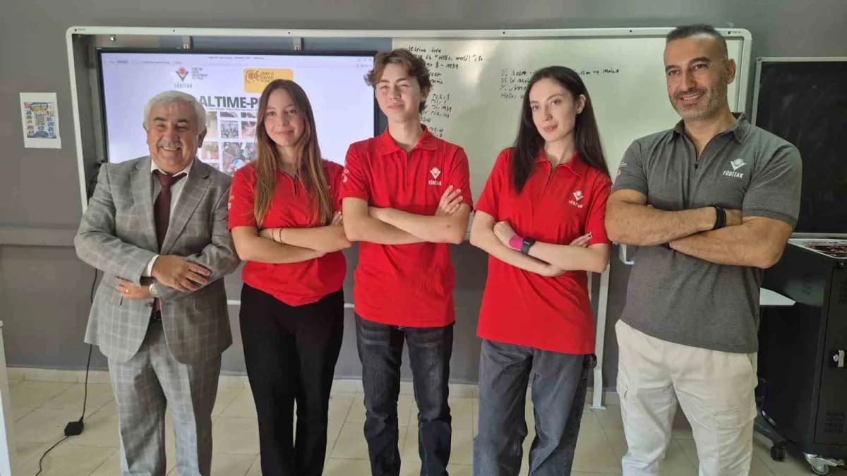 Tekirdağlı lise öğrencileri TÜBİTAK başarılarıyla ABD’de ISEF bilim fuarında Türkiye’yi temsil edecek