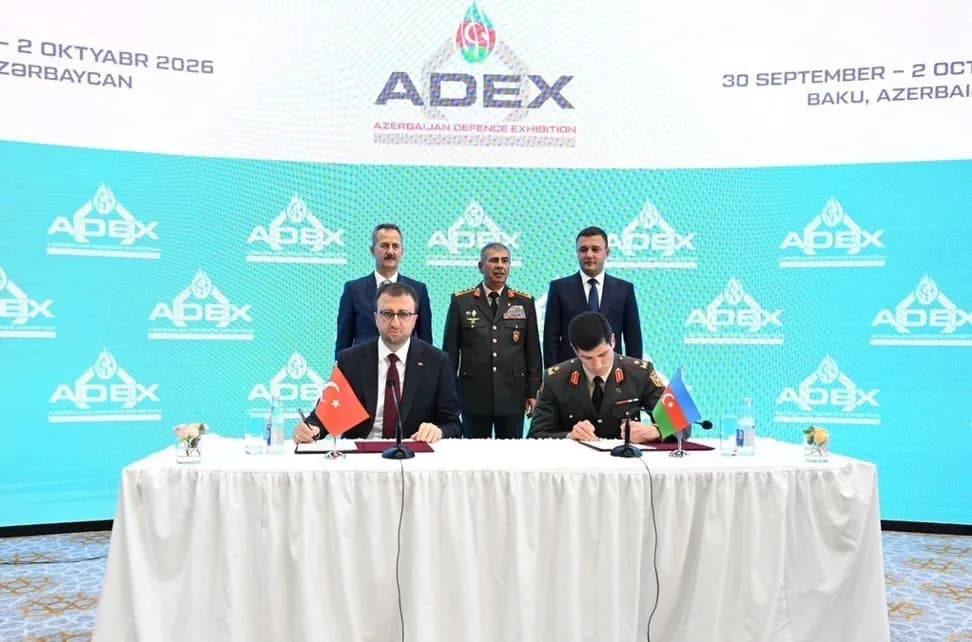Bakü'de ADEX 2026 fuarında Türkiye ve Azerbaycan arasında savunma sanayisi anlaşmaları imzalanıyor