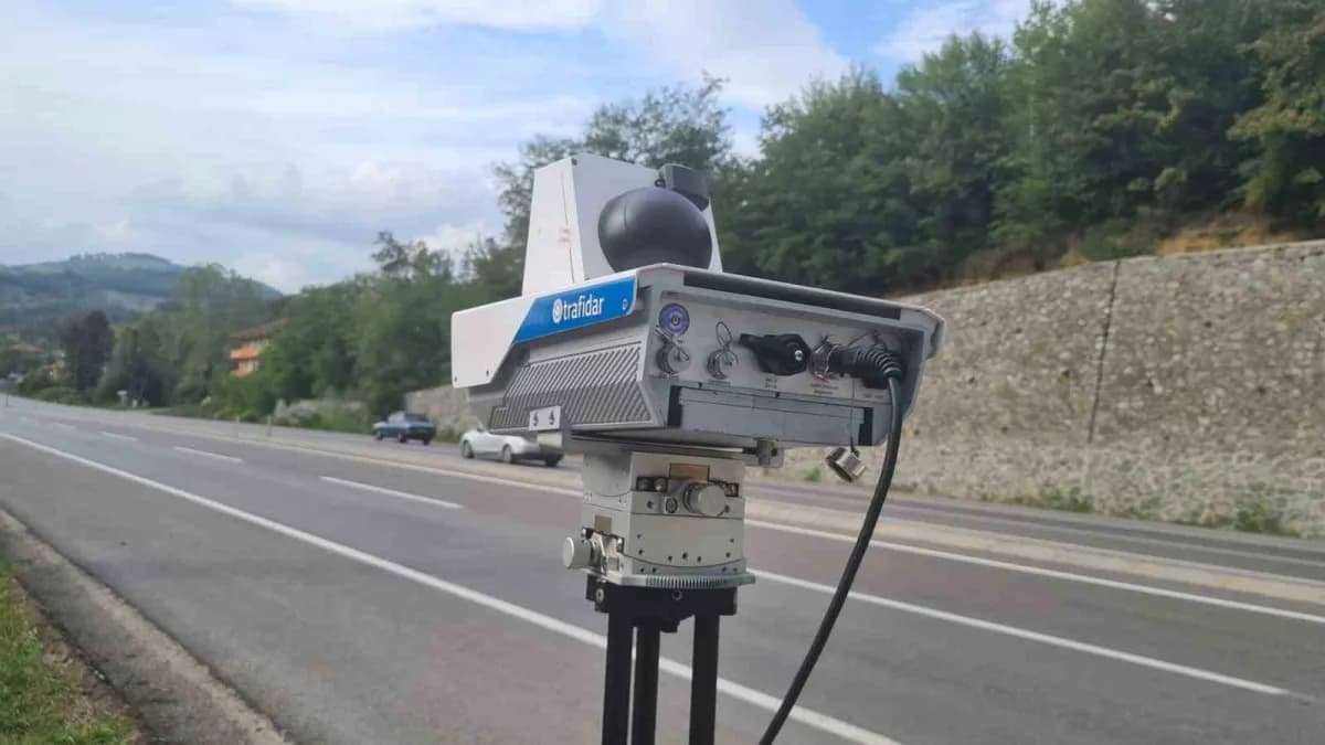 Zonguldak'ta yapay zeka destekli yeni nesil hız tespit cihazlarıyla yapılan trafik denetimi