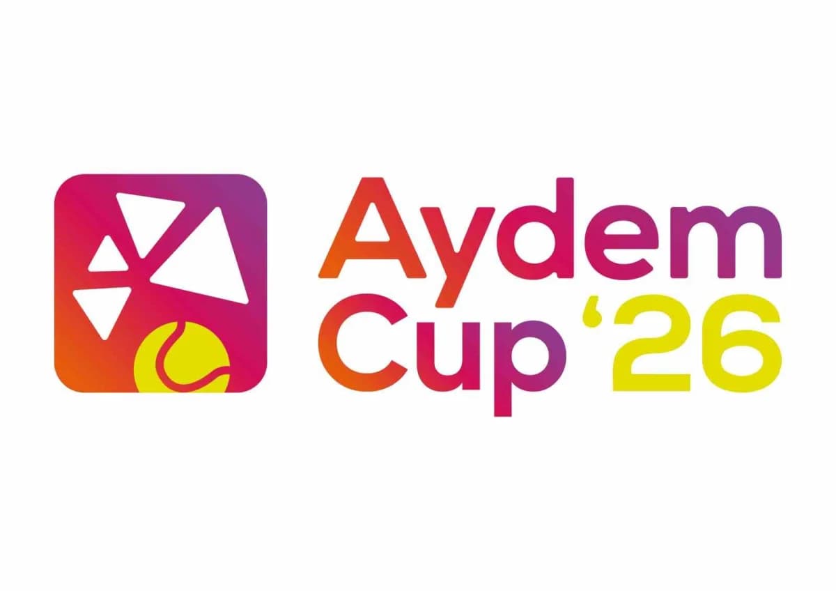 Denizli Pamukkale Tenis Kulübü’nde düzenlenen Aydem Cup T500 Masters Tenis Turnuvası kortlarından bir görüntü