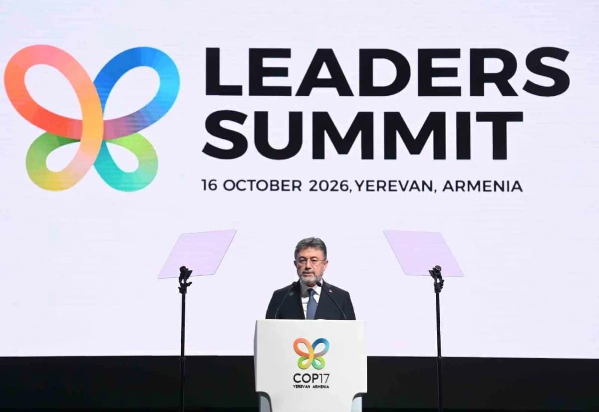 Bakan Yumaklı, BM Biyolojik Çeşitlilik Sözleşmesi 17. Taraflar Konferansı’na katıldı