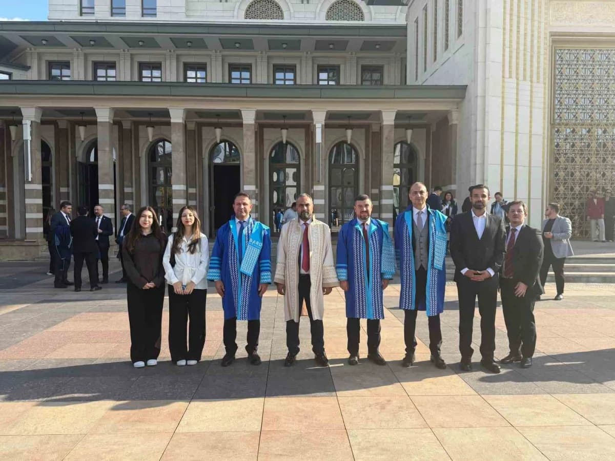 Bartın Üniversitesi Rektörü Prof. Dr. Ahmet Akkaya ve heyeti YÖK 2026-2027 Akademik Yılı Açılış Töreninde