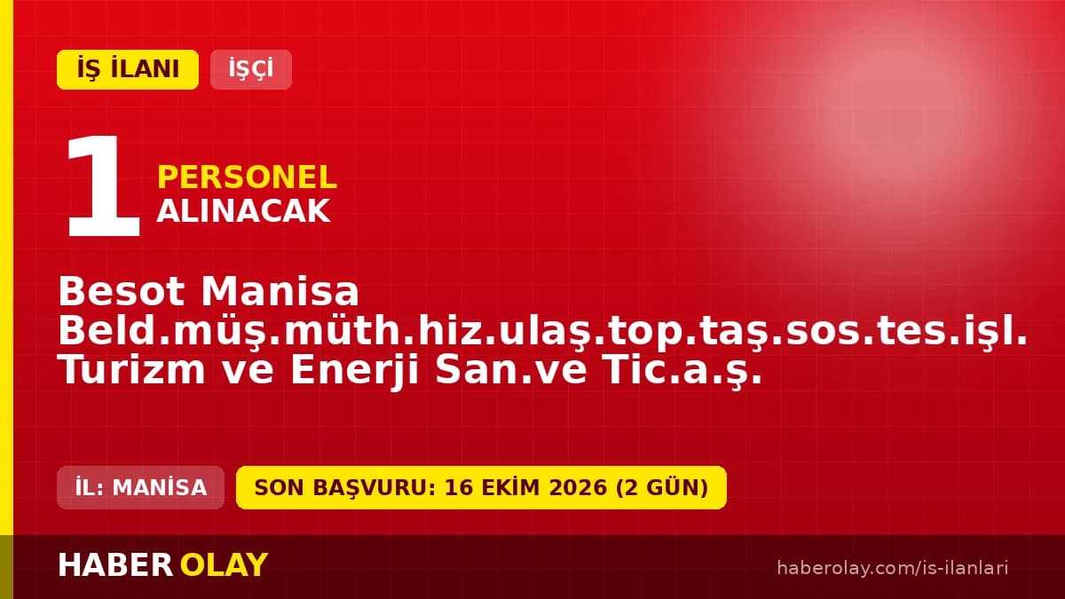 BESOT Manisa beden işçisi alımı için başvuru yapan adaylar Manisa Büyükşehir Belediyesi Ana Bina Eğitim Salonunda