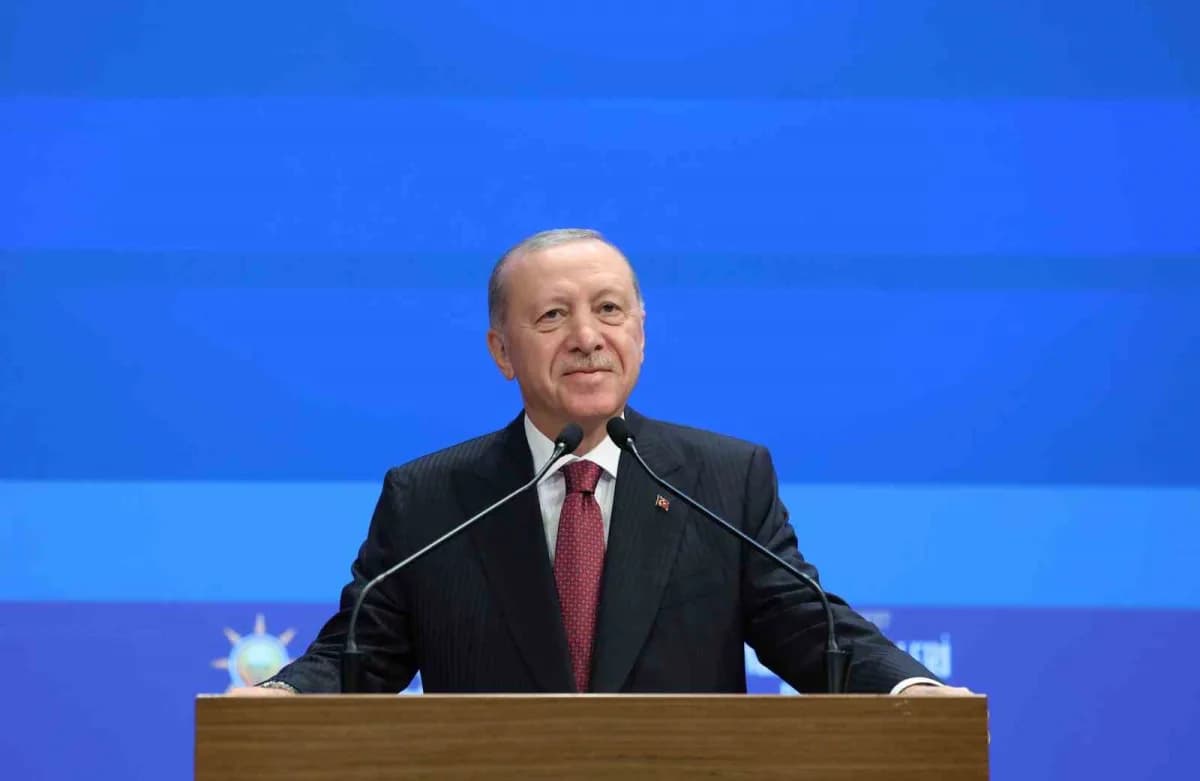 Cumhurbaşkanı Recep Tayyip Erdoğan AK Parti Kongre Merkezi’nde Yasama Yılı Açılış Toplantısı’nda konuşma yaparken