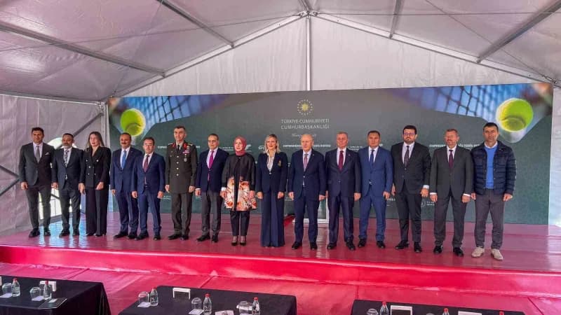 Cumhurbaşkanlığı Tenis Kupası’nın açılış töreni gerçekleştirildi