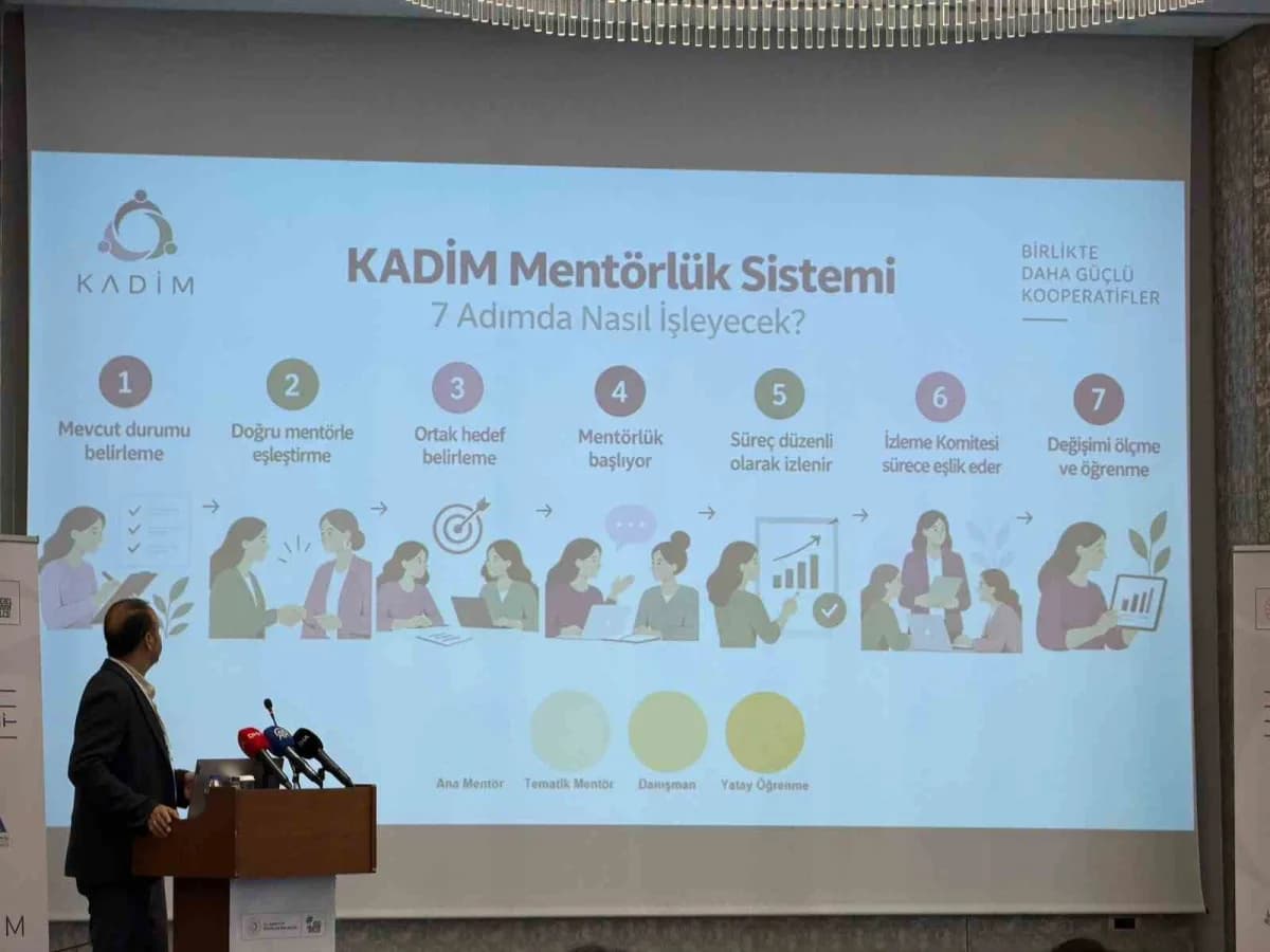 Doğu Karadeniz’de kadın kooperatiflerinin gelişimi için düzenlenen KADİM programı toplantısından bir