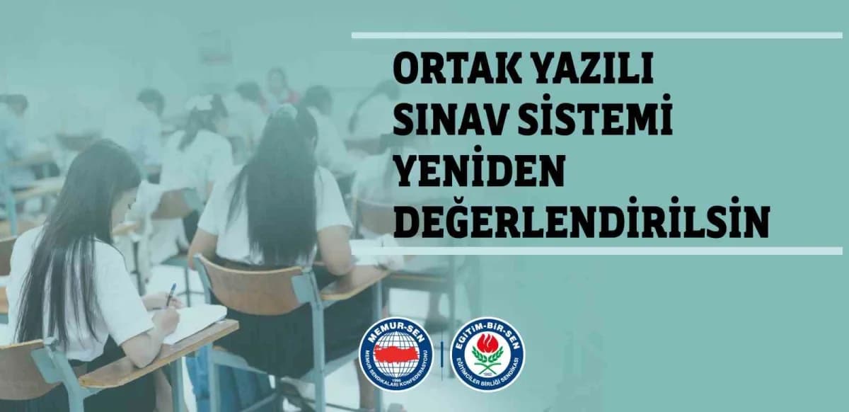 Eğitim-Bir-Sen: "Ortak yazılı sınav sistemi yeniden değerlendirilsin"