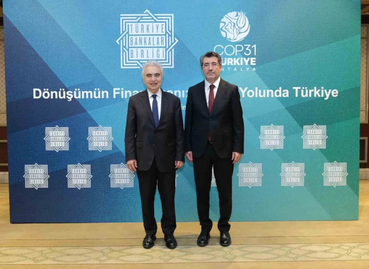 Bankacılık sektörünün enerji sektörüne sağladığı finansmanla ilgili toplantı ve sunum görüntüsü