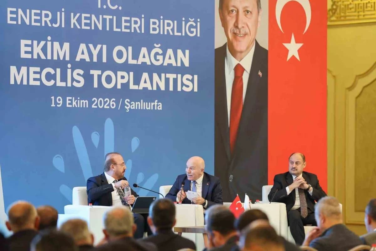 Enerji Kentleri Birliği Ekim Ayı Olağan Meclis Toplantısı Şanlıurfa’da düzenlendi