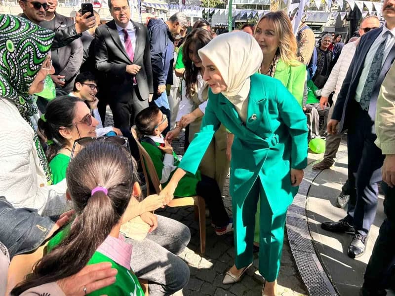 Aile ve Sosyal Hizmetler Bakanı Mahinur Özdemir Gökştaş, Dünya Serebral Palsi Farkındalık Günü etkinliğinde konuşma yapa