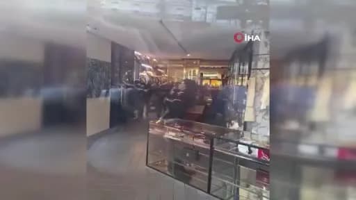 Fransa’da lüks mağazalardan yüz binlerce euroluk eşya yağmalandı
