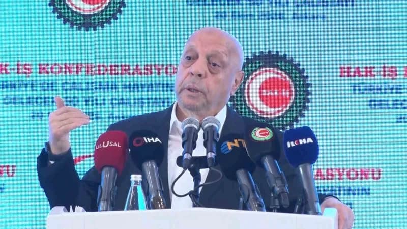 HAK-İŞ’ten 51’inci kuruluş yıl dönümünde Türkiye’de Çalışma Hayatının Gelecek 50 Yılı Çalıştayı