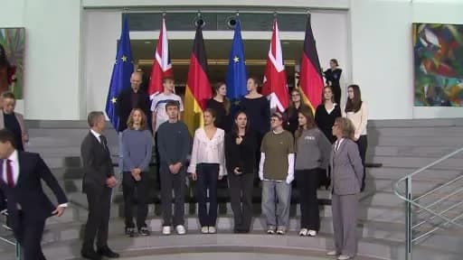 İngiltere Başbakanı Andy Burnham ve Almanya Başbakanı Friedrich Merz Berlin’de görüşme yaparken