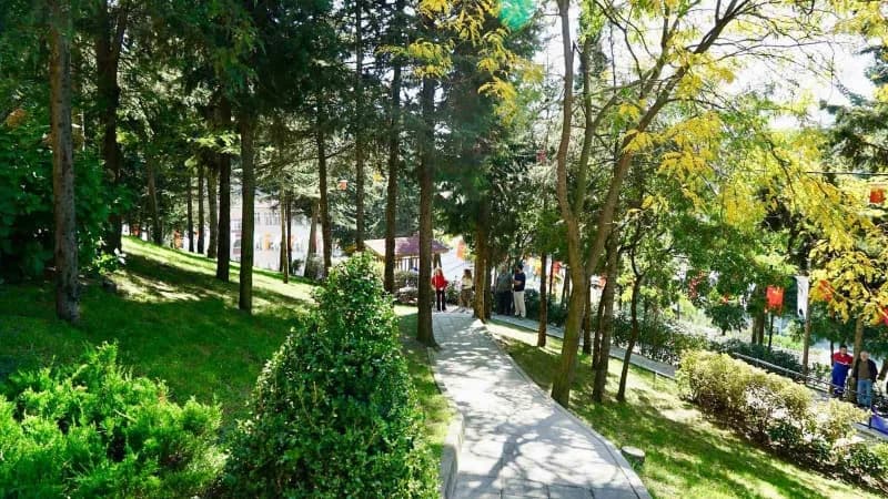 İstanbul Kağıthane Gültepe Mesire Alanı açılış töreninden görüntü