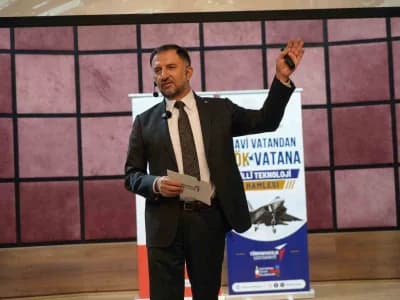 TUSAŞ Genel Müdürü Dr. Mehmet Demiroğlu Kastamonu’da gençlere teknoloji ve savunma sanayisi projelerini anlatıyor