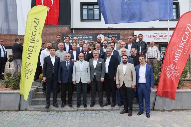 Melikgazi Belediyesi Kıranardı Sosyal Yaşam Merkezi açılış töreninden görüntü