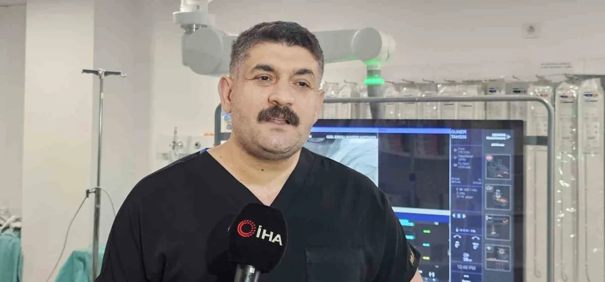 Zonguldak Ereğli'de şiddetli öksürük sonrası kalp damarı yırtılan kadının tedavi süreci