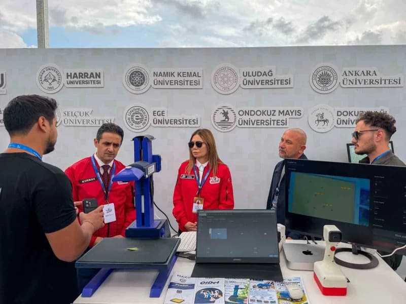 TEKNOFEST’te yapay zeka destekli otonom çiftlik ve OMÜ Rektörü Prof. Dr. Fatma Aydın ziyareti