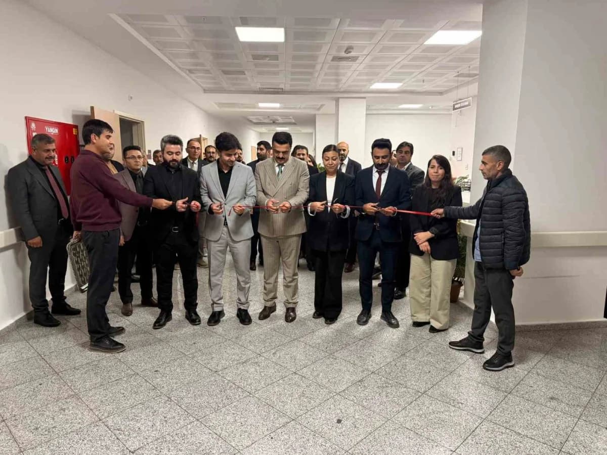 Ağrı Eğitim ve Araştırma Hastanesi’nde açılan Palyatif Kritik Bakım Birimi iç mekan görüntüsü