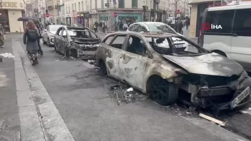 Paris savaş alanına döndü