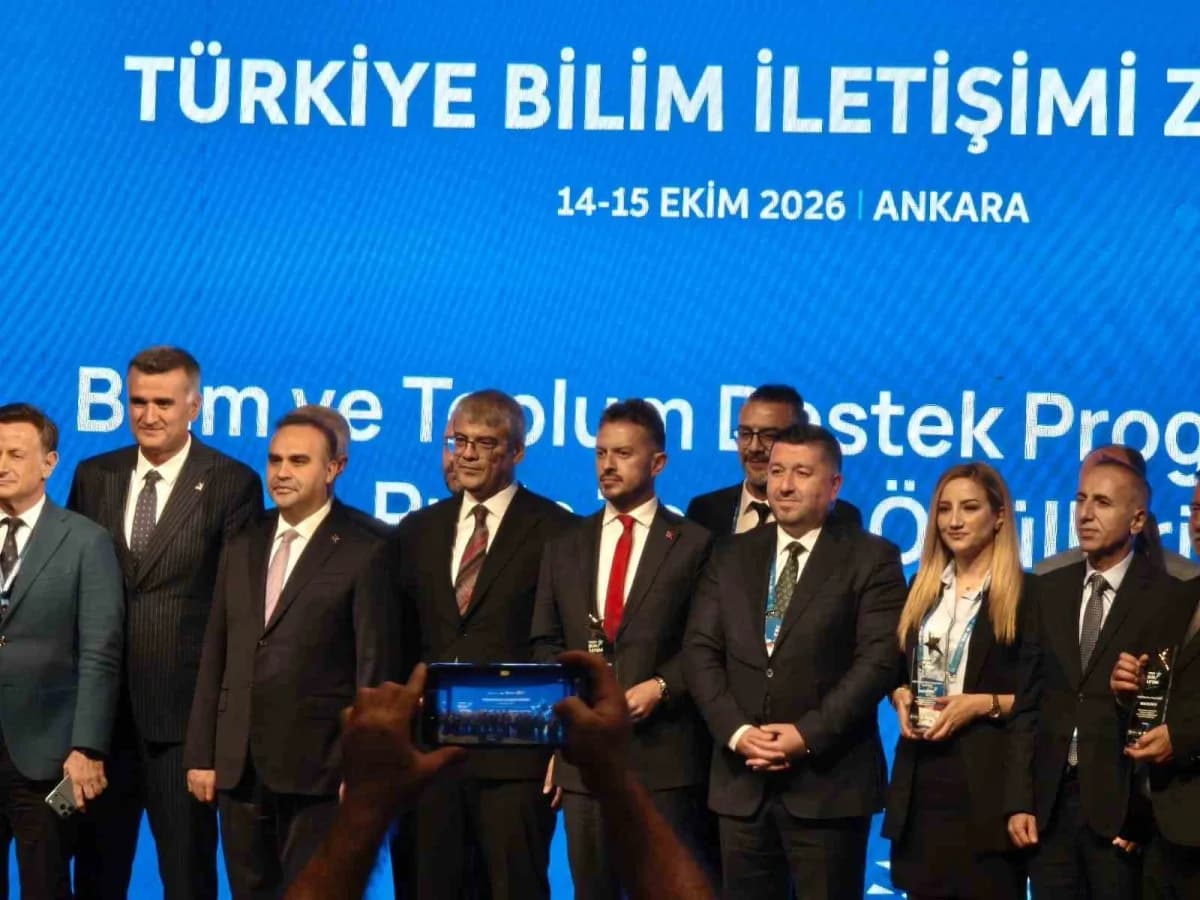 Sanayi ve Teknoloji Bakanı Kacır’dan BİLİMFEST Kayseri’ye Türkiye birinciliği ödülü