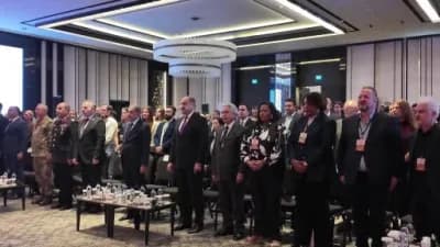 Şanlıurfa’da UNESCO Müzik Şehirleri Yıllık Toplantısı açılış programından bir sahne