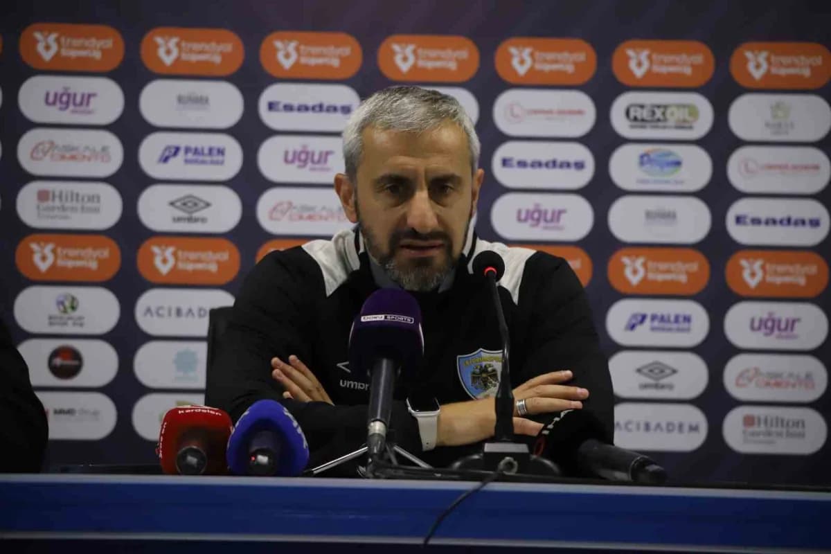 Serkan Özbalta: "Devre arası bazı şeyleri değiştirmemiz gerekiyordu"