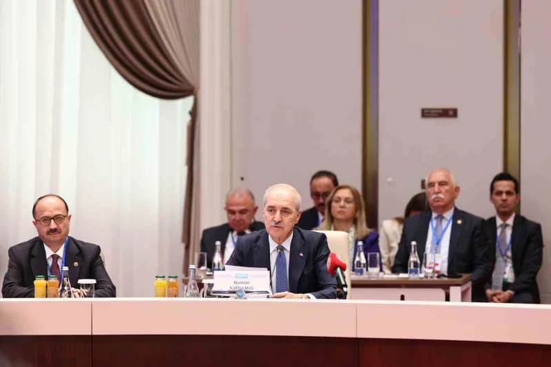 TBMM Başkanı Kurtulmuş: "Türk dünyasının her köşesinde refahın halklarımıza ulaşması için azimle çalışmayı sür