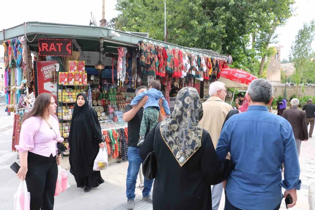TEKNOFEST Güneydoğu Festivali kapsamında Şanlıurfa’da esnafın yoğun ilgi gördüğü etkinlik alanı