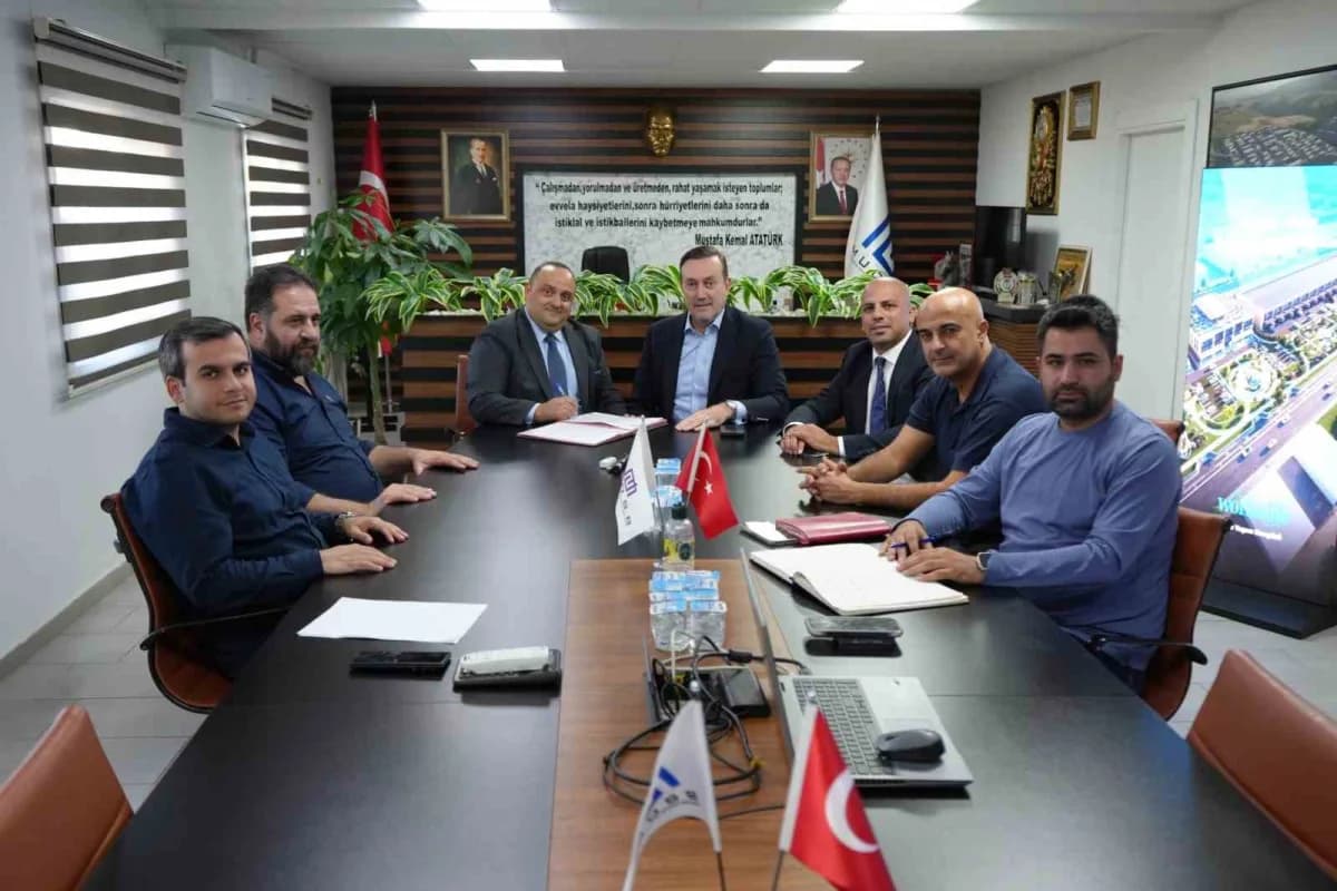 Manisa Muradiye OSB Uzunburun Genişleme Alanı'nda kurulacak Turka Araç Muayene İstasyonu inşaat alanı