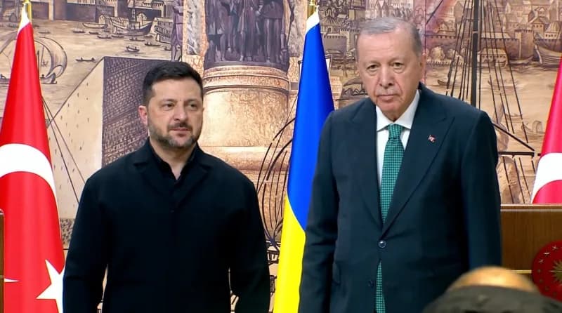 Ukrayna Devlet Başkanı Zelenskiy: "Görüşmelerimizin önemli bir bölümünü Karadeniz ile ilgili